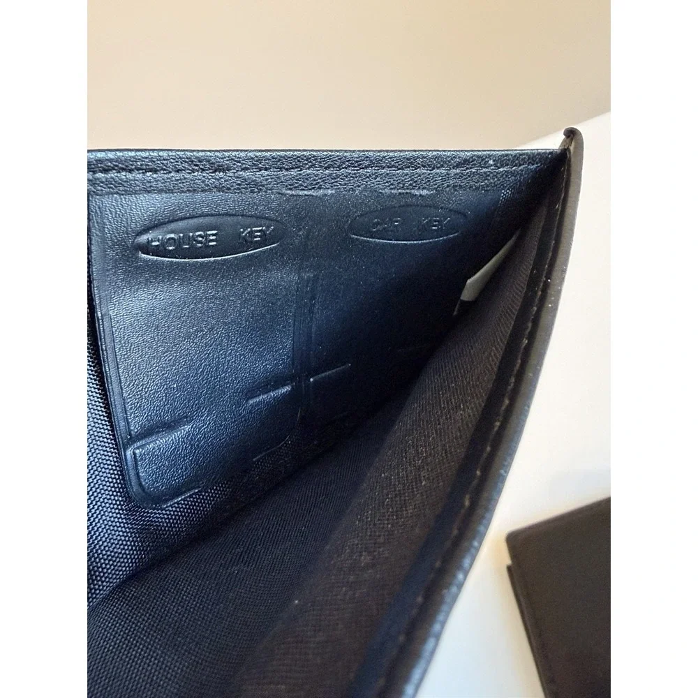 Buxton‎ Men's Black Leather Bifold Wallet with Removable Card Holder